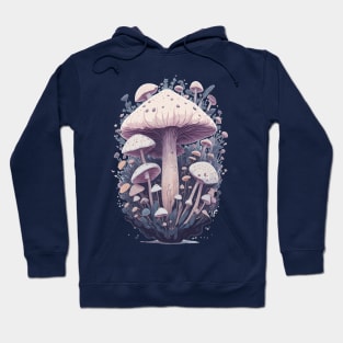 Magic white mushrooms Hoodie